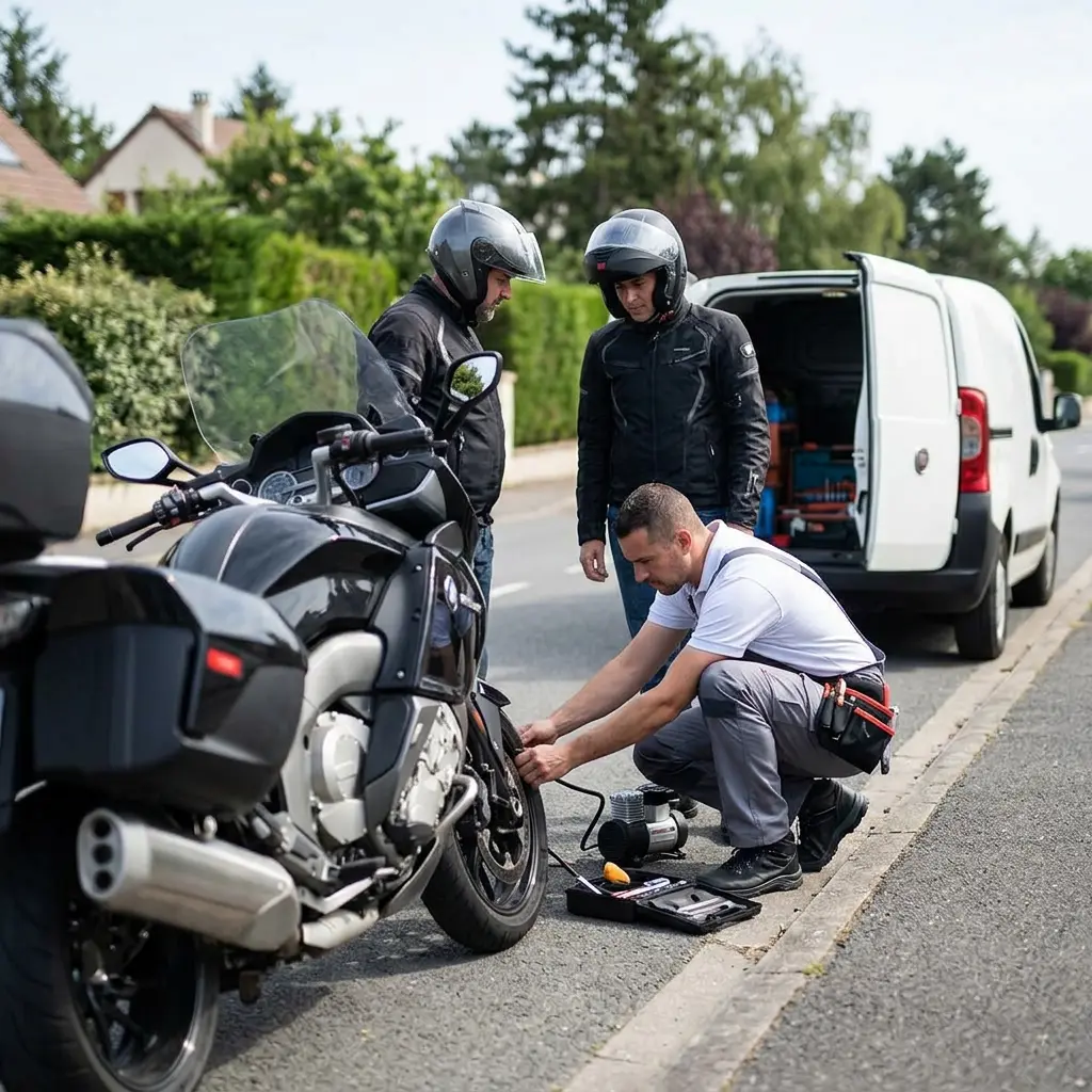Un service de dépannage moto fiable et disponible pour vous aider