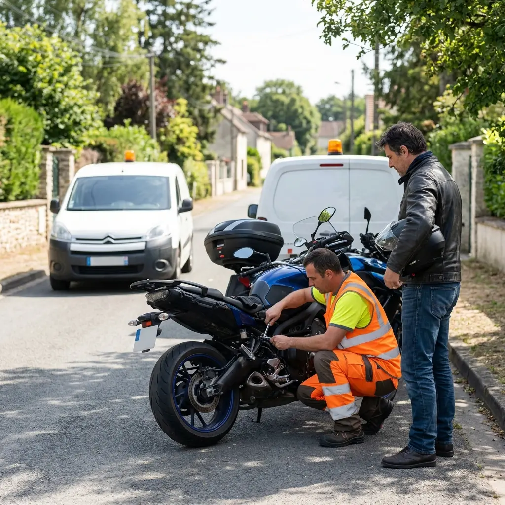 Réactivité locale et conseils préventifs pour votre moto à Plessis-Pâté