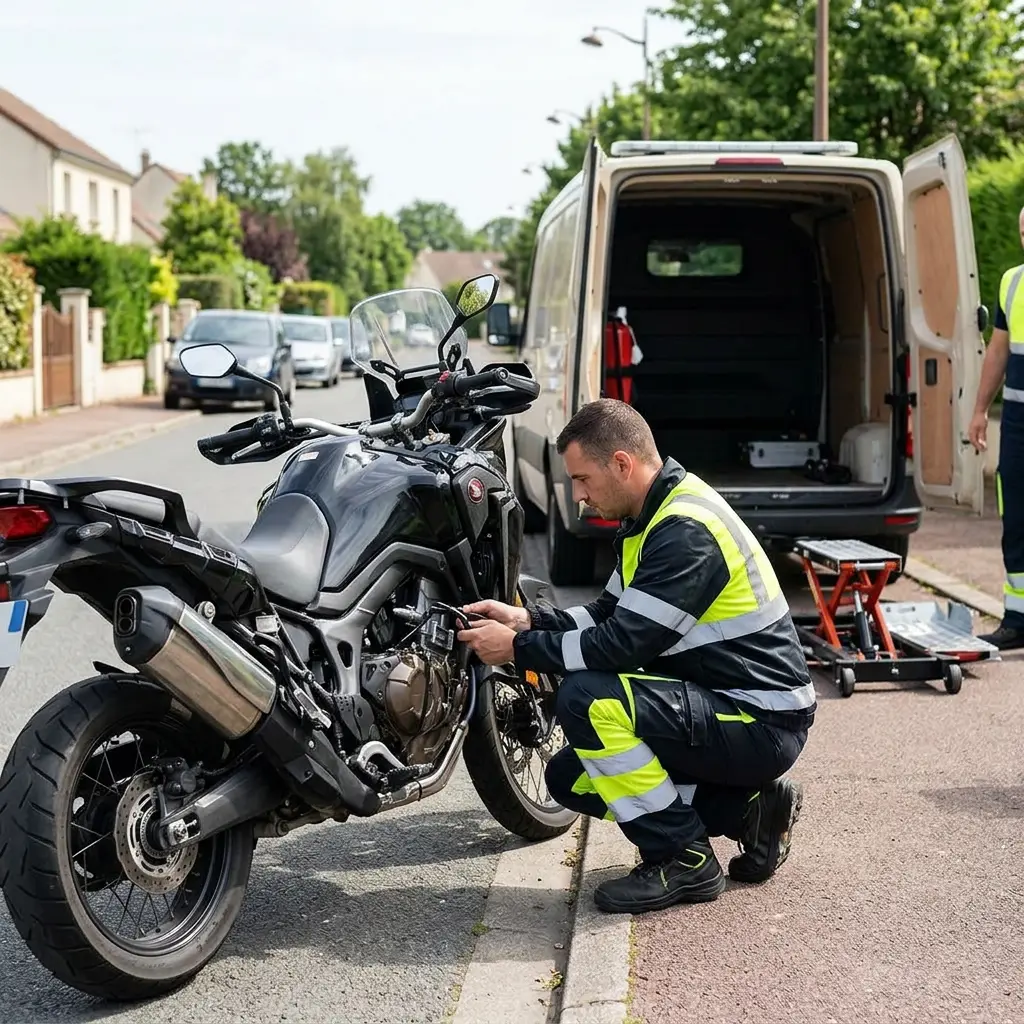 Dépannage moto Montgeron (91230)