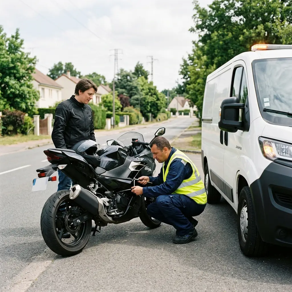 Les bons gestes en cas de panne de moto à Saintry-sur-Seine