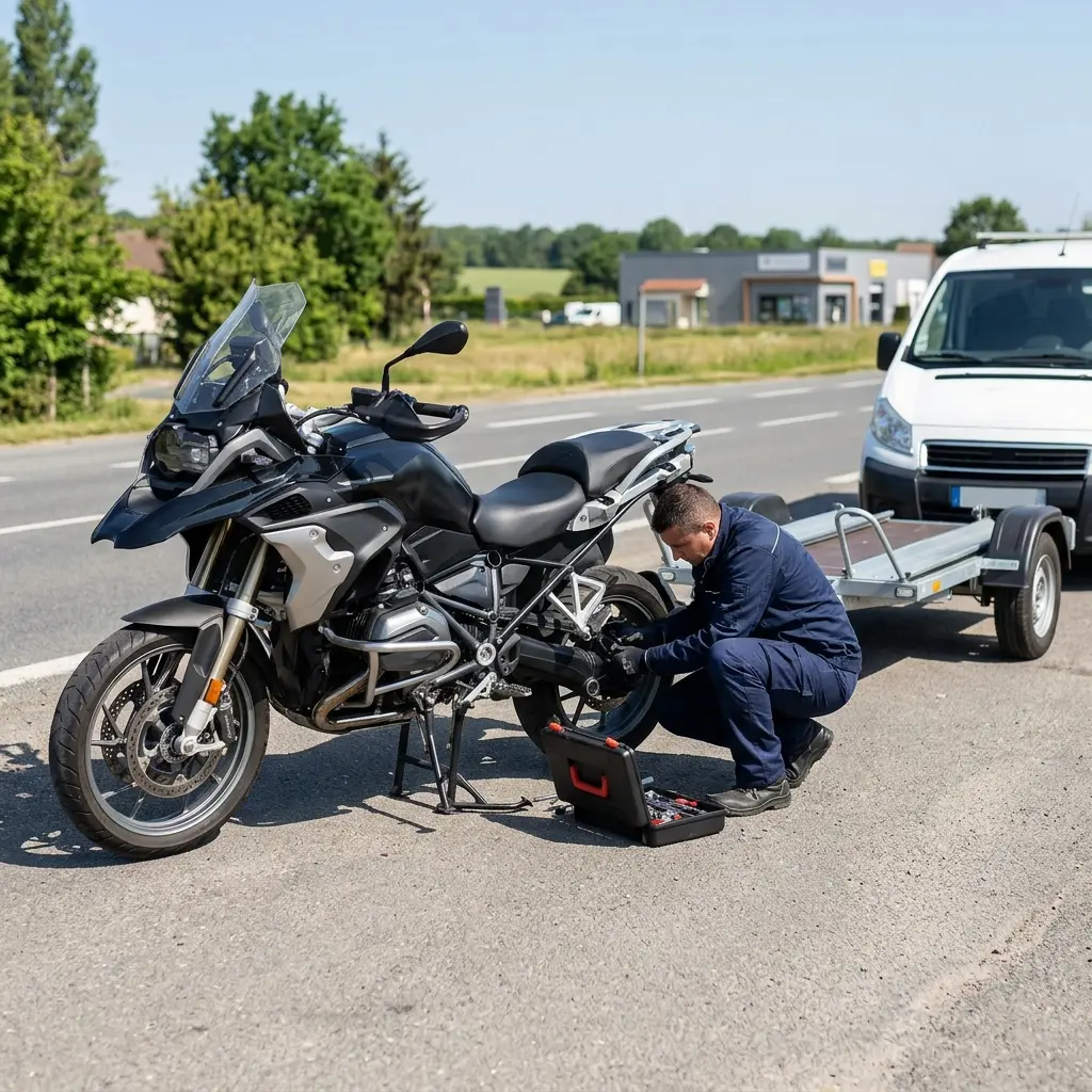 Bons réflexes et prévention pour votre moto à Tigery