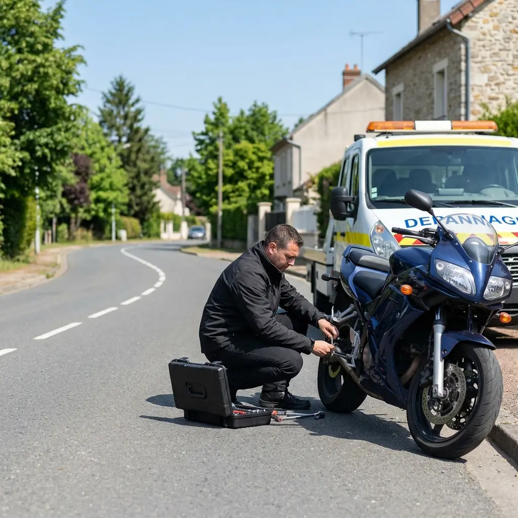 Dépannage moto Tigery (91250)