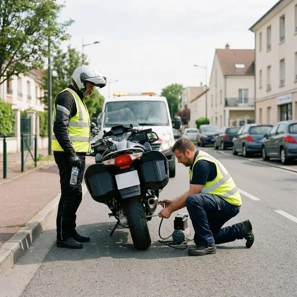 Comment se déroule l'intervention à Vigneux-sur-Seine ?