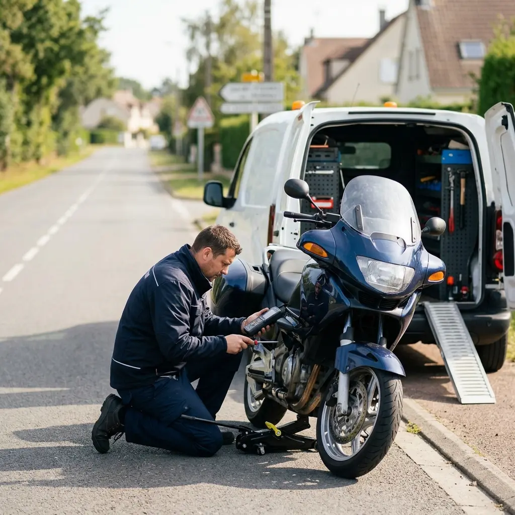Notre méthode d’intervention moto à Saint-Pierre-du-Perray