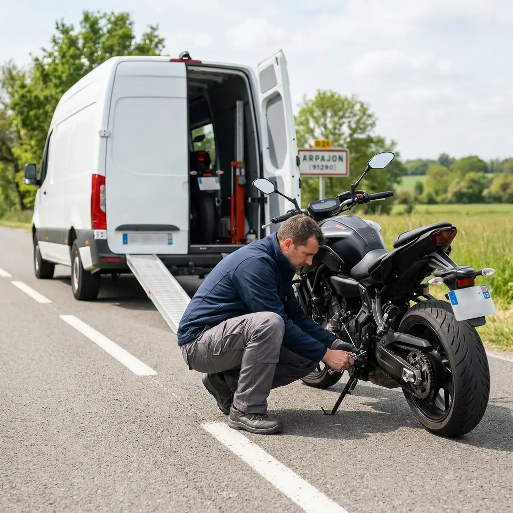 Les bons réflexes à adopter lors d'une panne de moto à Arpajon