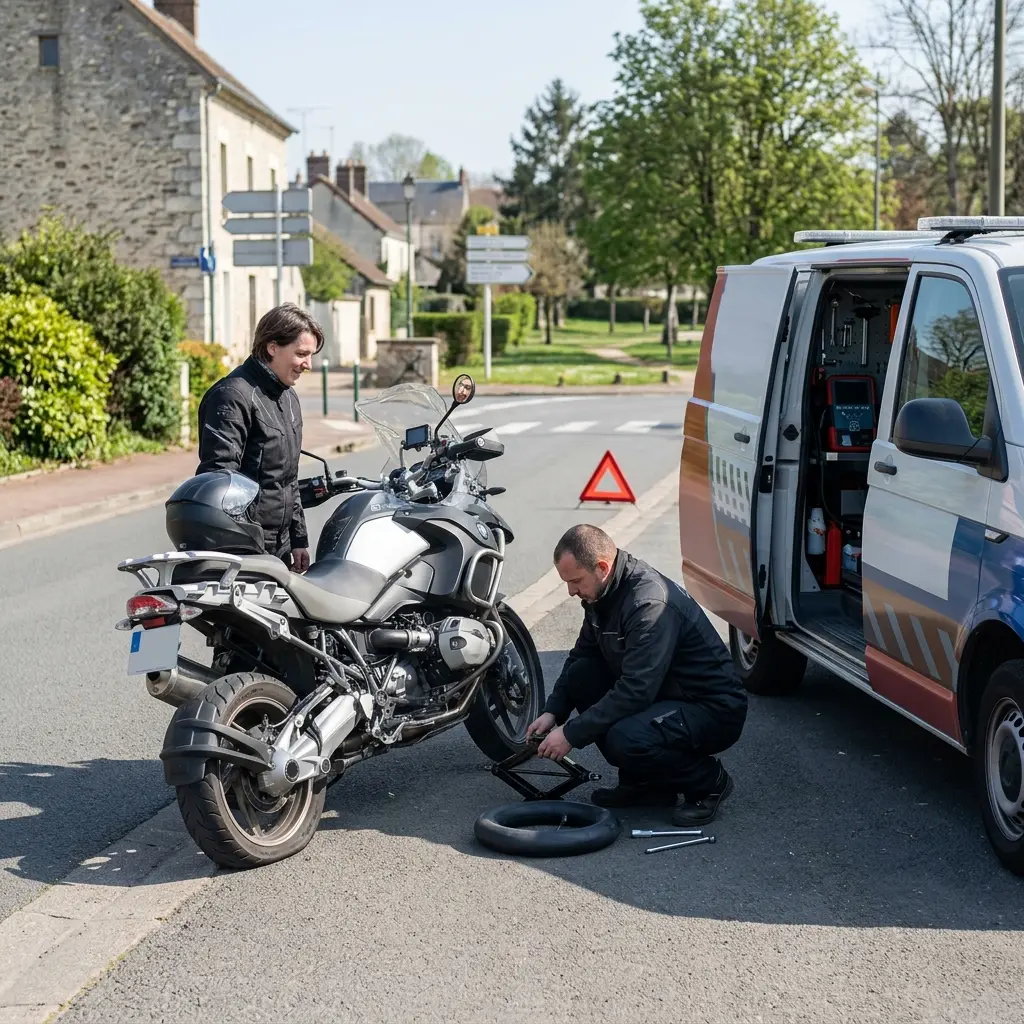 Une assistance moto professionnelle et sereine pour vos déplacements