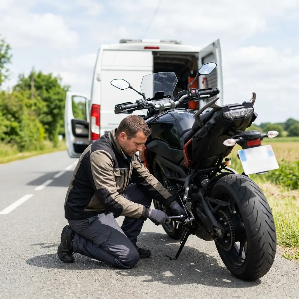 Notre méthode de dépannage moto