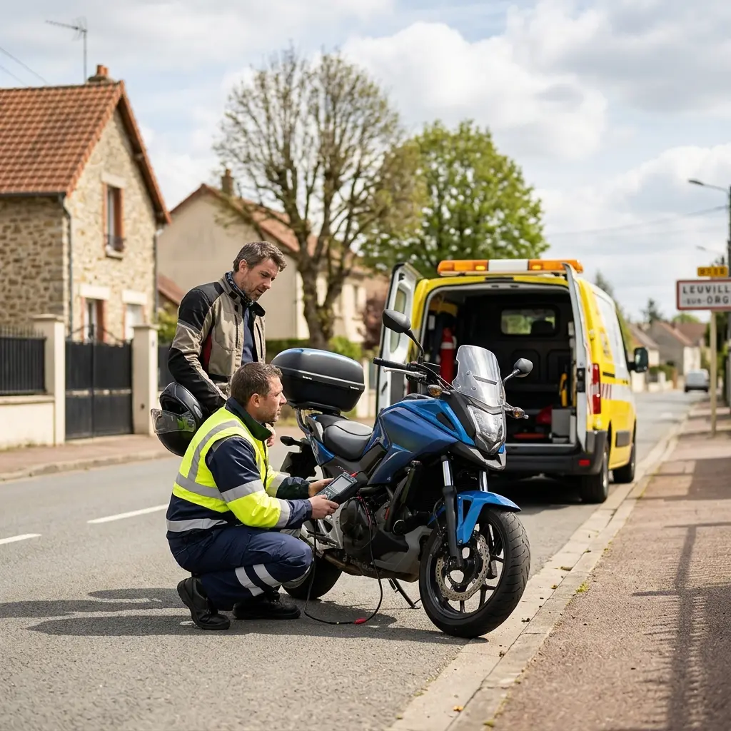 Dépannage moto Leuville-sur-Orge (91310)