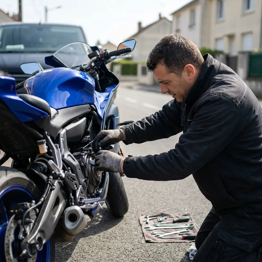 Besoin d'un dépannage moto rapide à Grigny ?