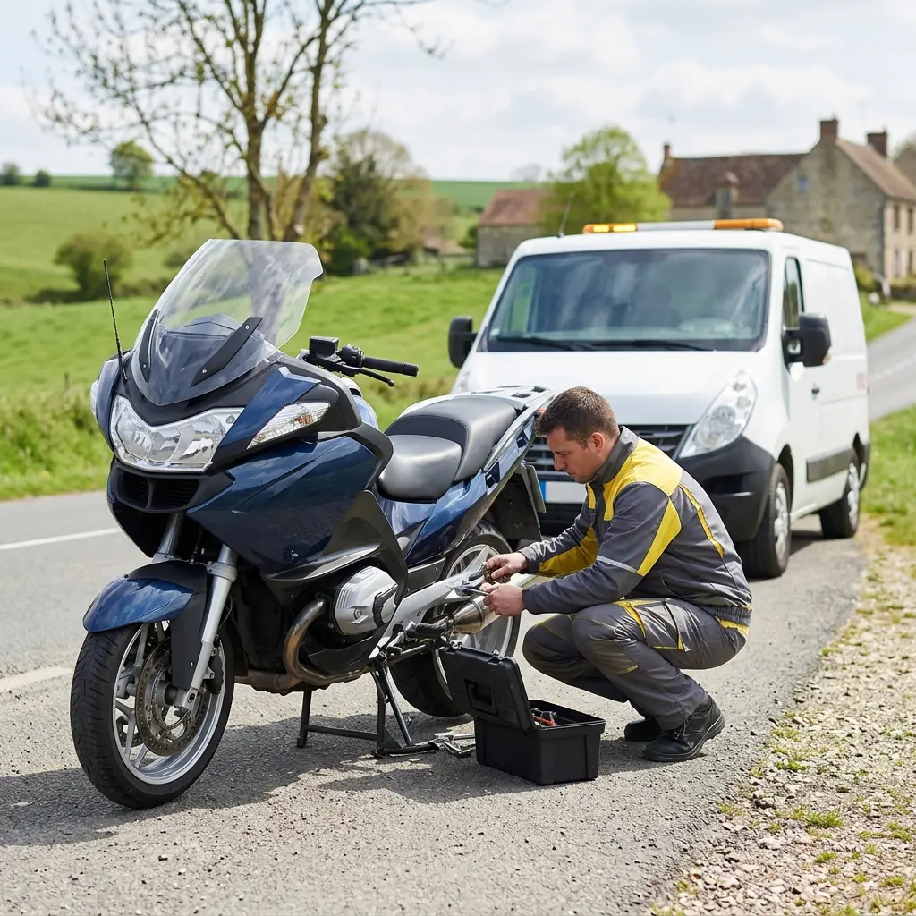 Une prise en charge technique et sécurisée de votre moto