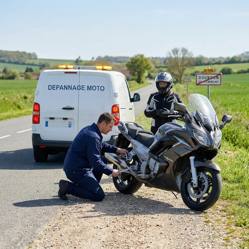 Comment se déroule l'intervention à Dourdan ?