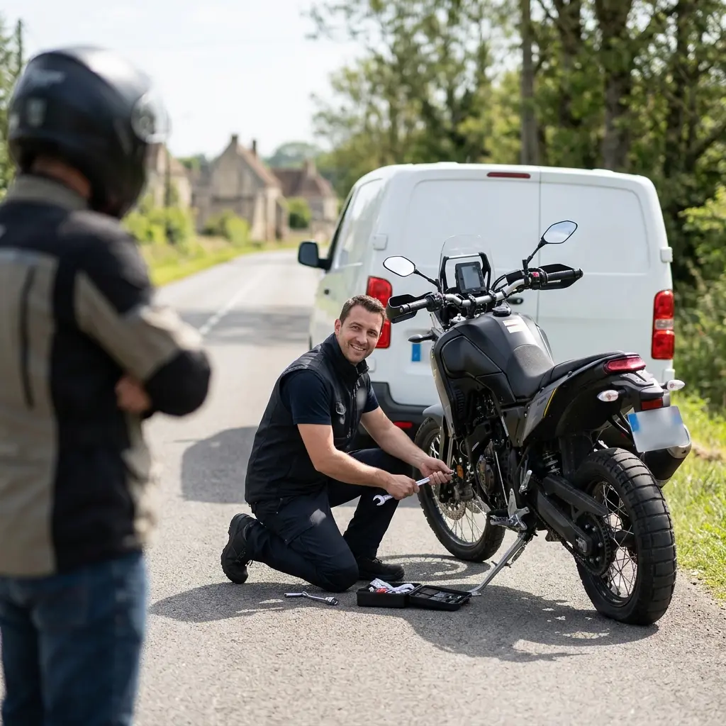 Dépannage moto Dourdan (91410)