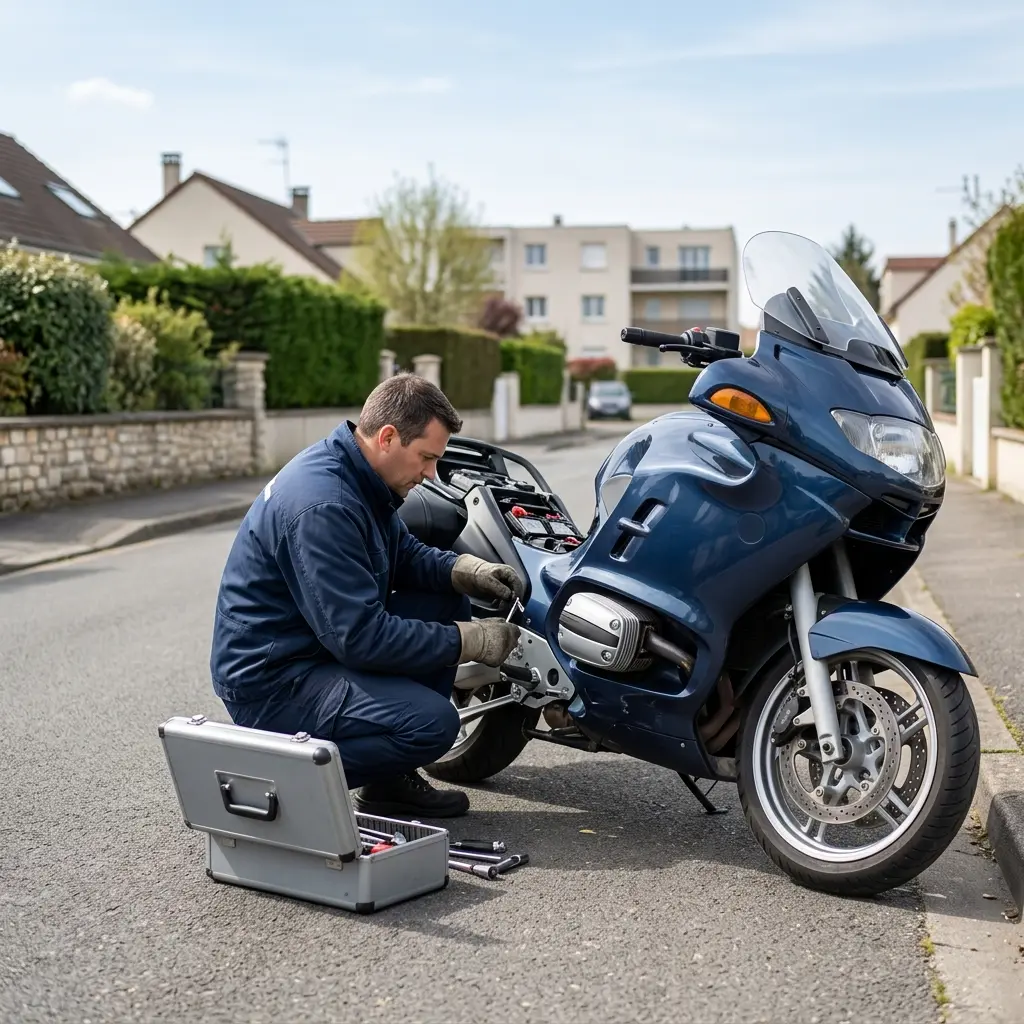 Besoin d'un dépannage moto rapide à Morangis ?