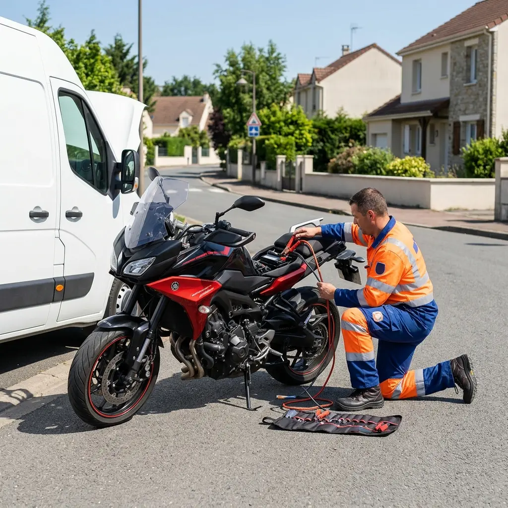 Dépannage moto Quincy-sous-Sénart (91480)