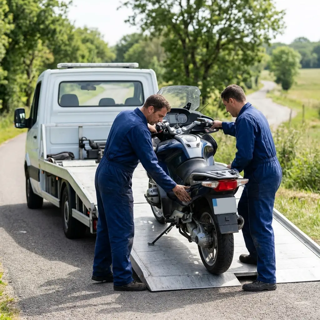 Notre approche technique pour le dépannage moto à Lardy