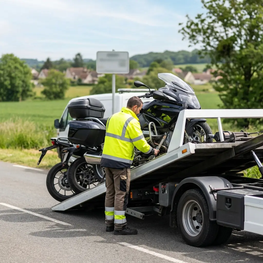 Comment se déroule l’intervention de dépannage moto à Lardy ?