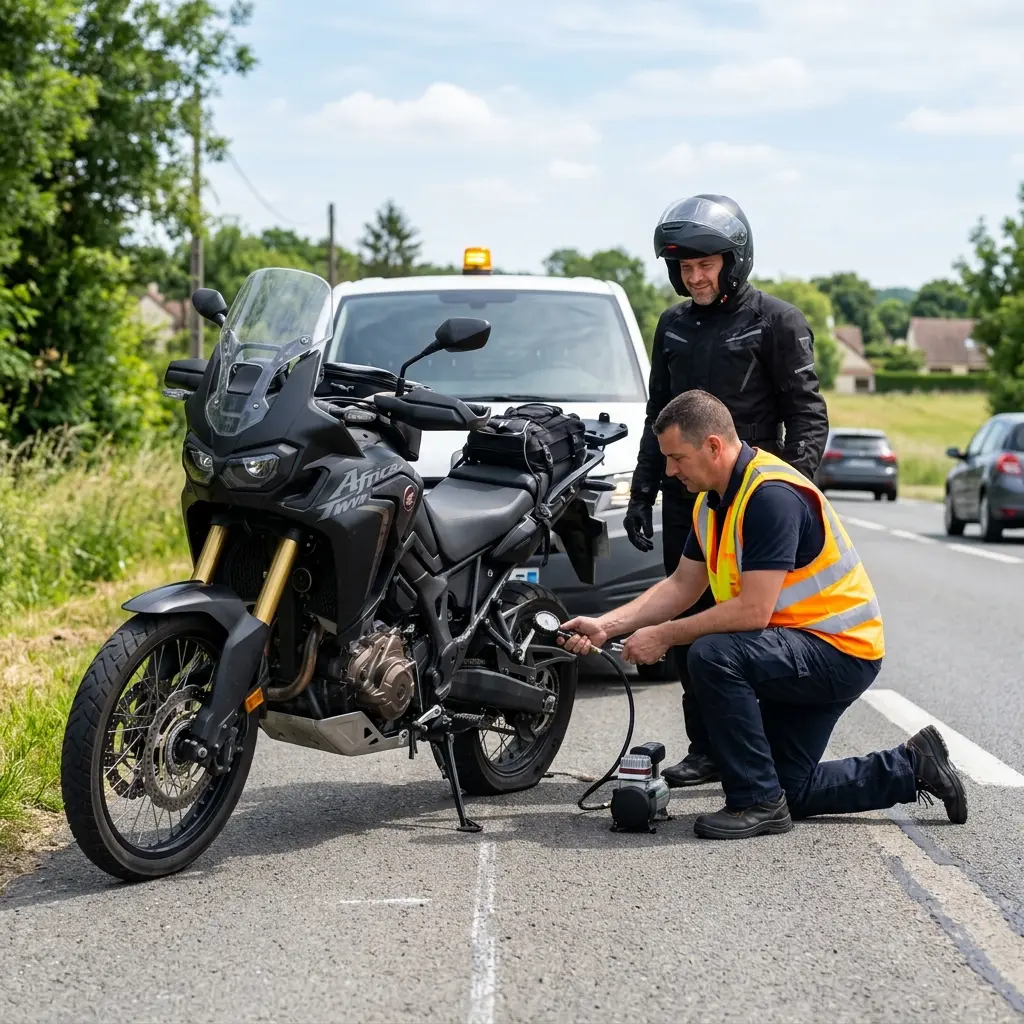 Un service de remorquage moto professionnel et sécurisé