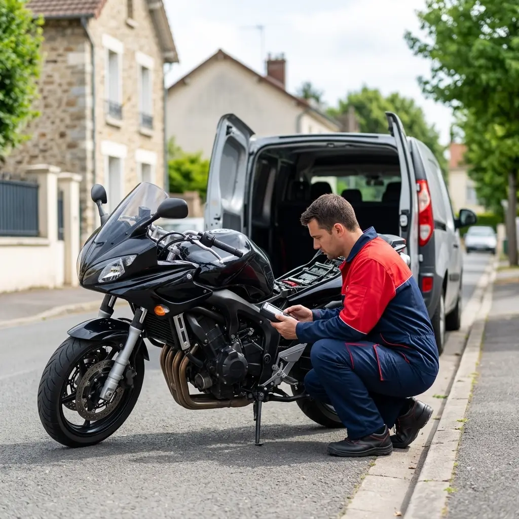 Dépannage moto Ormoy (91540)