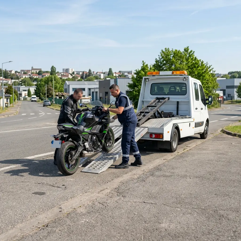 Dépannage moto Paray-Vieille-Poste (91550)