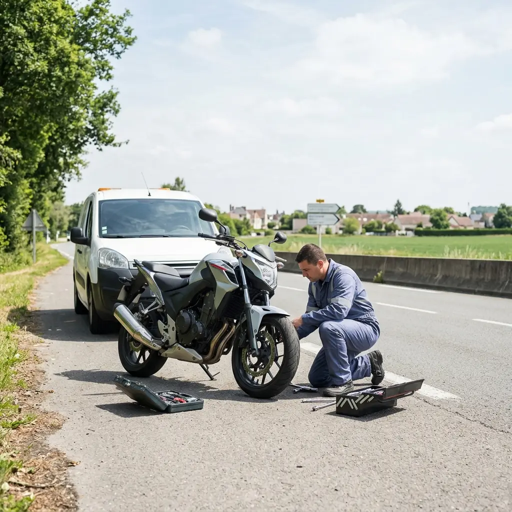 Les gestes essentiels en cas de panne sur votre deux-roues