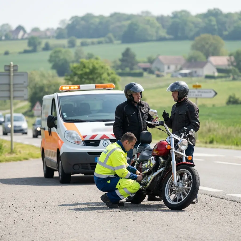 Dépannage moto Ferté-Alais (91590)