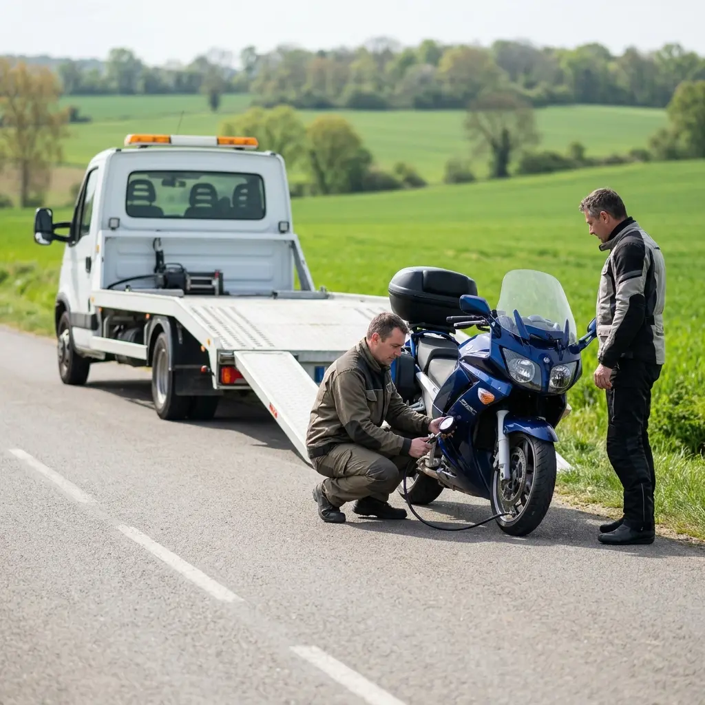 Les bons gestes à adopter lors d'une panne de moto