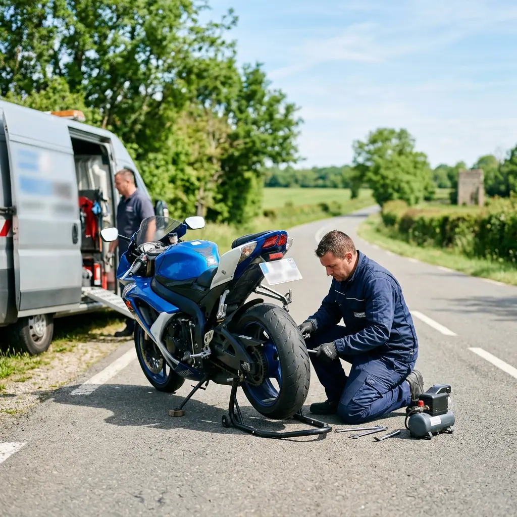 Comment nous traitons votre panne de deux-roues
