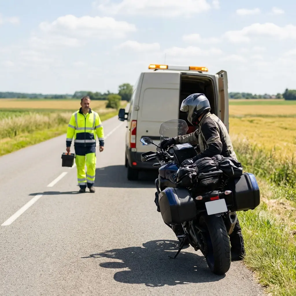 Un service de dépannage moto professionnel et transparent