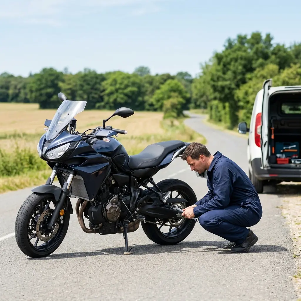 Une assistance moto professionnelle pour rouler sereinement