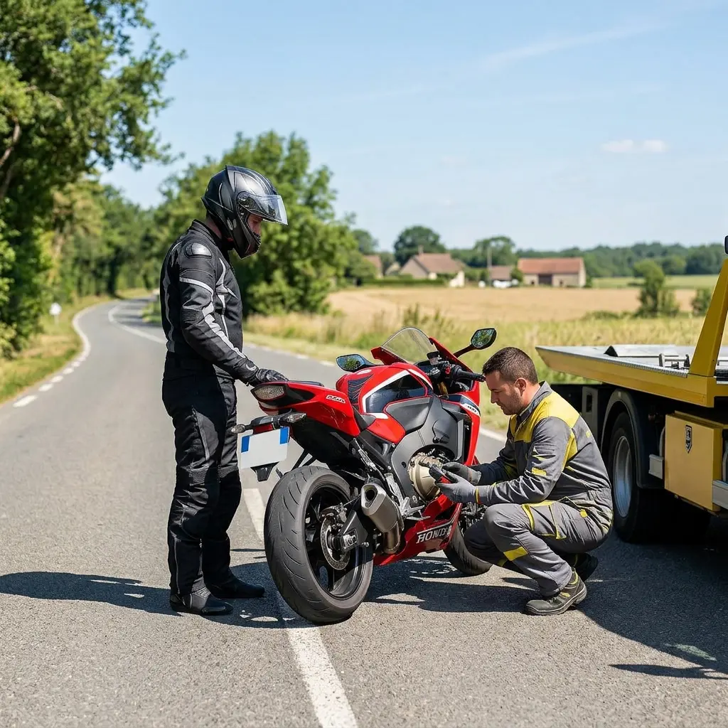 Dépannage moto Le Mérévillois (91660)