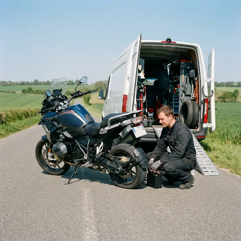 Les gestes essentiels en cas de panne de moto