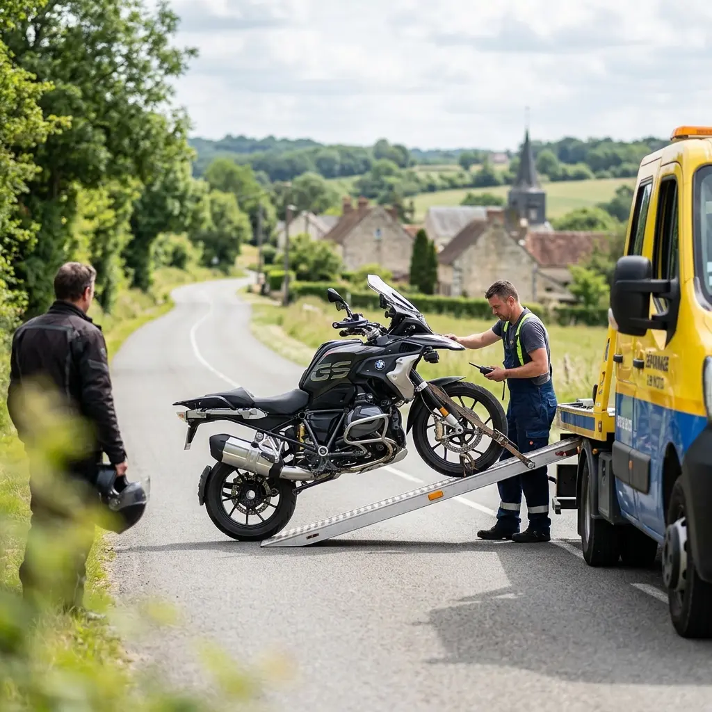 Les bons gestes en cas de panne moto à Bruyères-le-Châtel