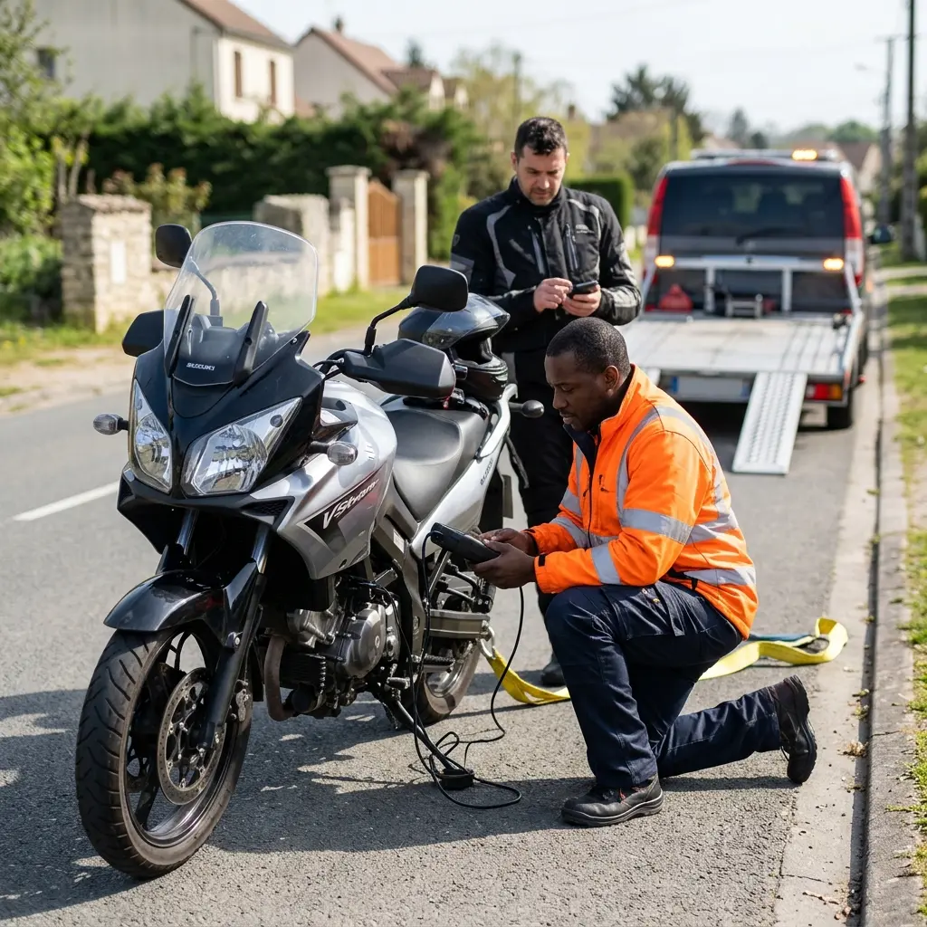 Une assistance moto fiable pour tous vos trajets