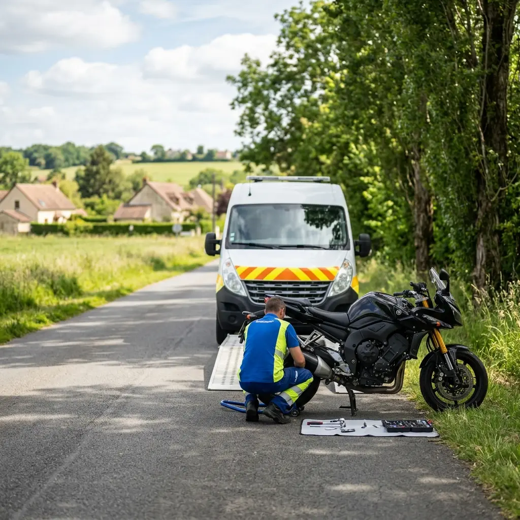 Pourquoi choisir notre service de dépannage moto à Saint-Vrain
