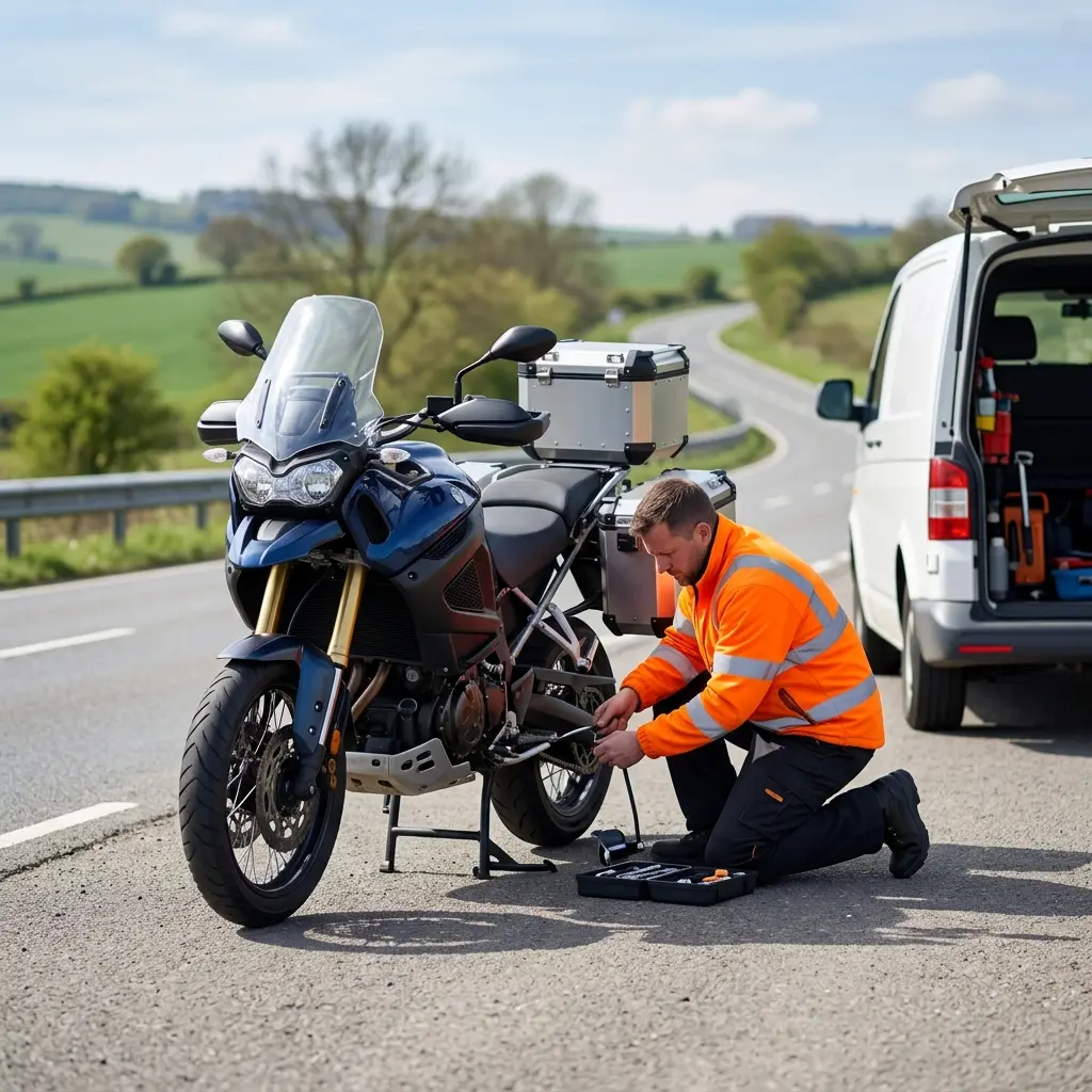 Une assistance moto sereine et rapide pour tous vos trajets