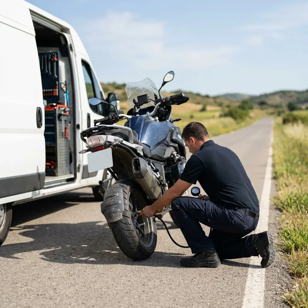 Les gestes essentiels lors d'une panne de moto