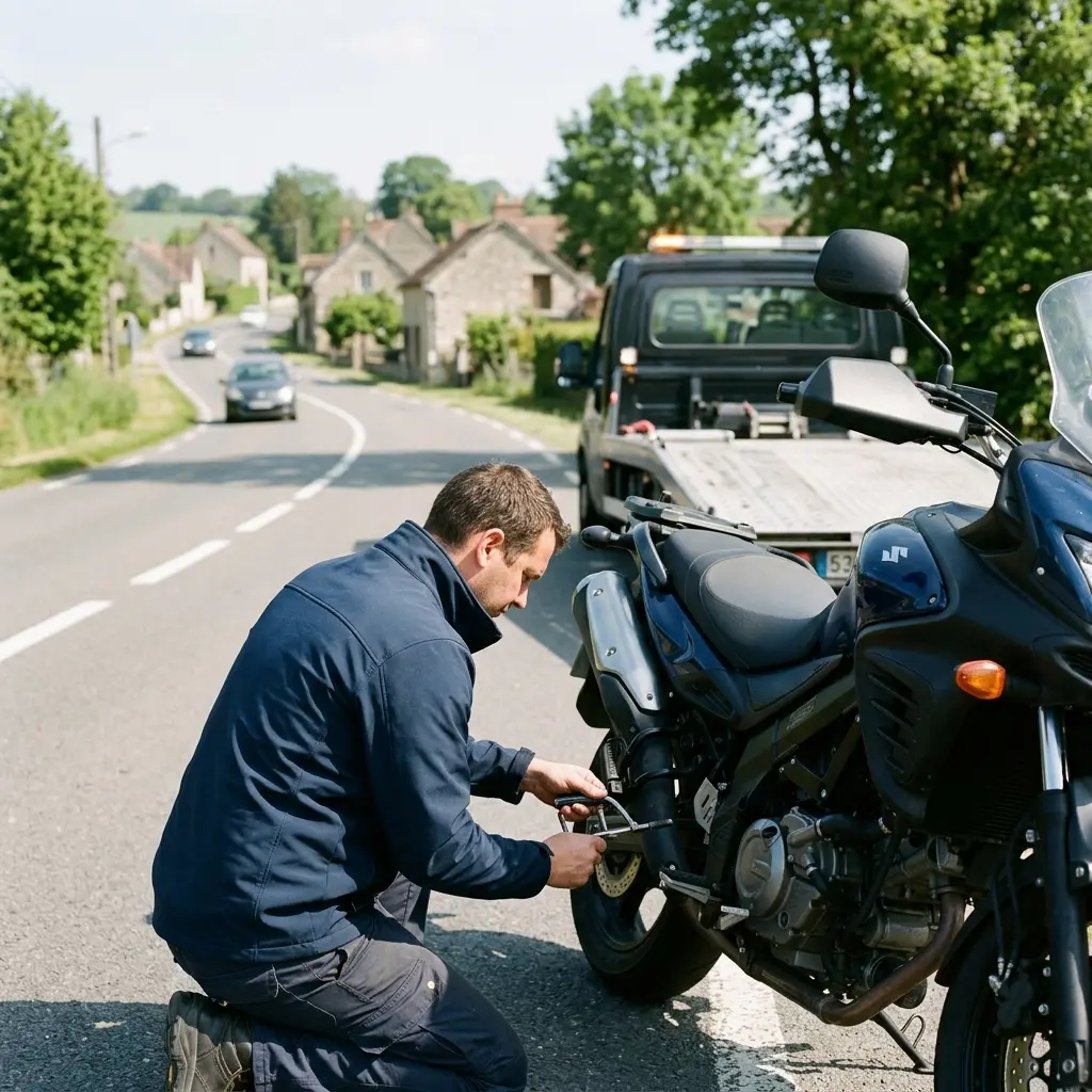 Votre moto en route, votre tranquillité retrouvée