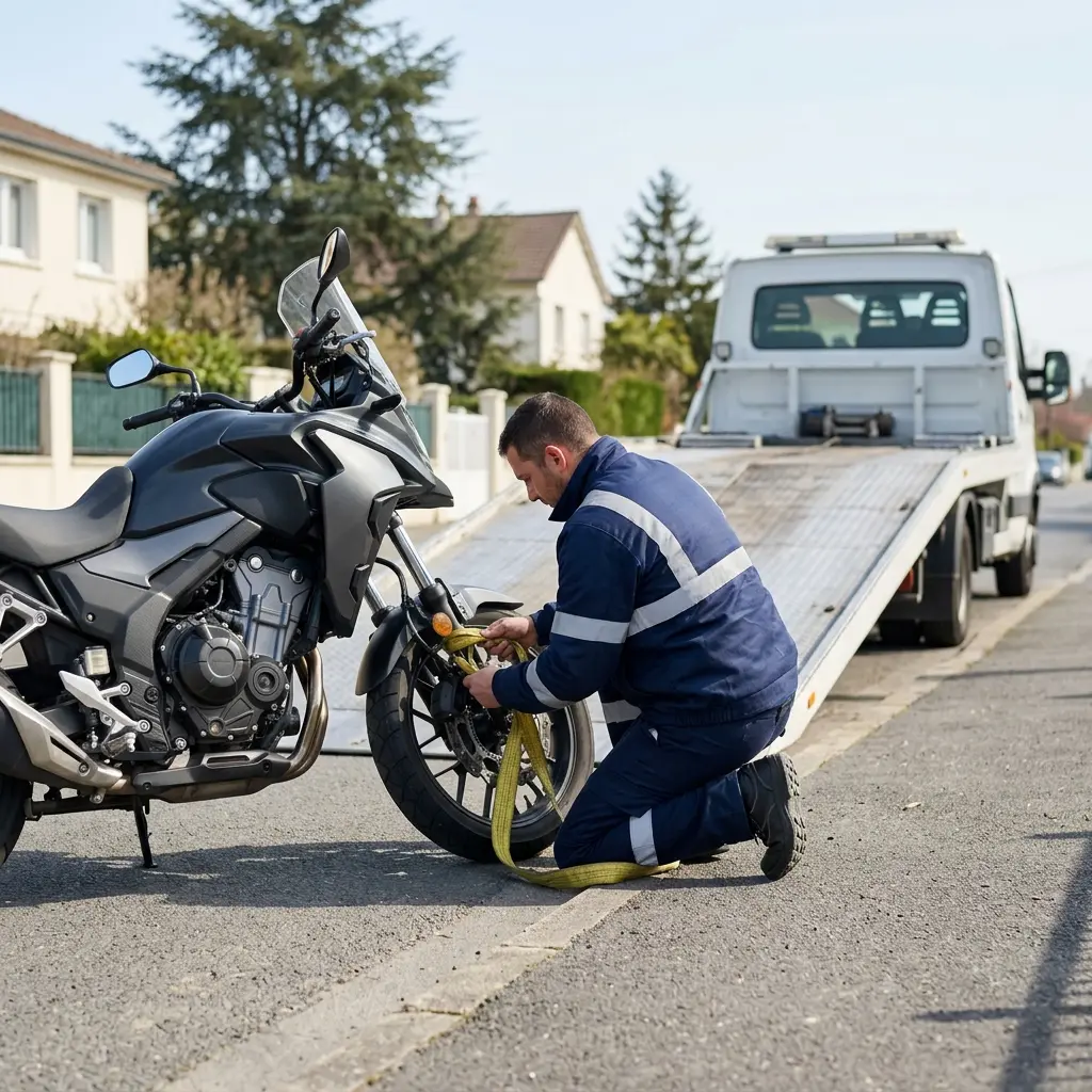 Besoin d'un dépannage moto rapide à Nanterre ?