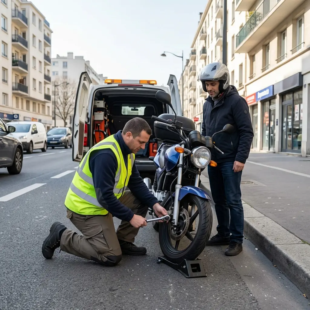 Une assistance moto fiable et transparente pour tous vos trajets