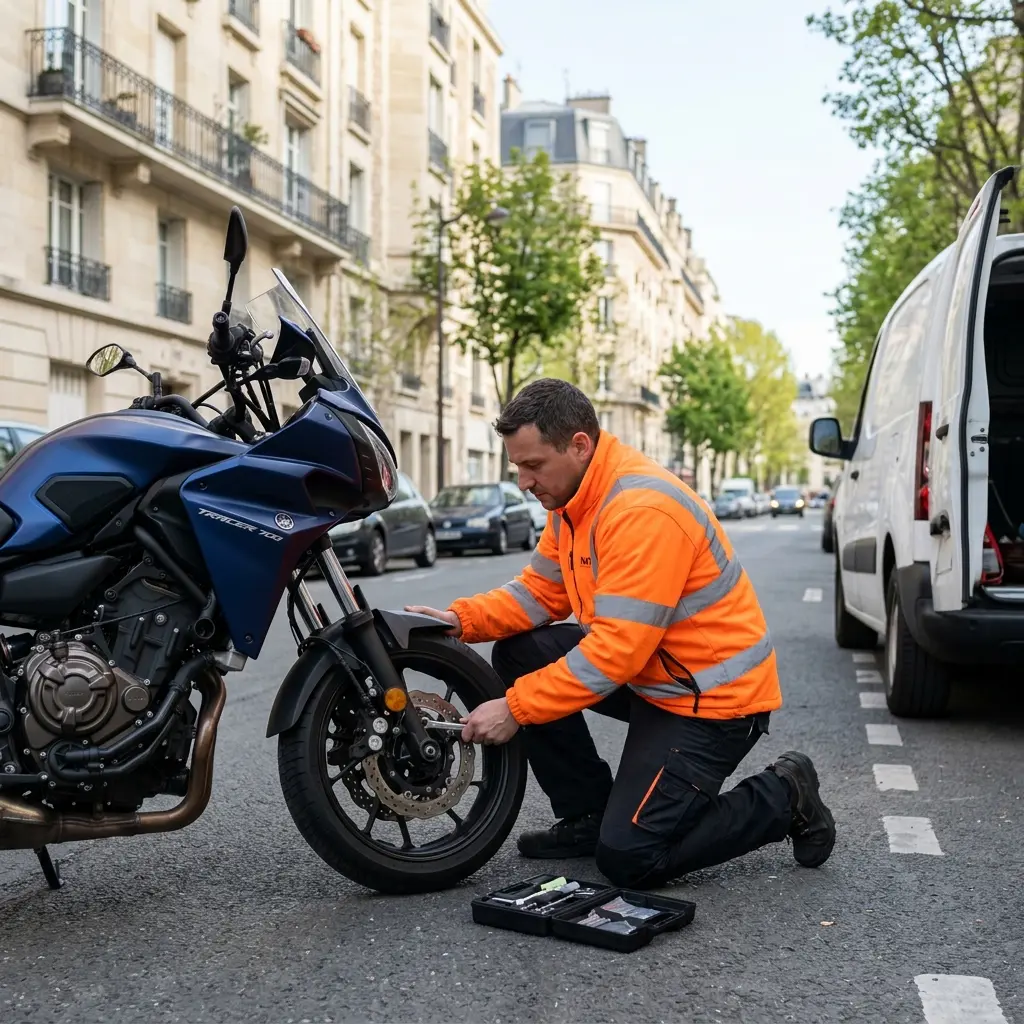 Les gestes essentiels en cas de panne avec votre moto