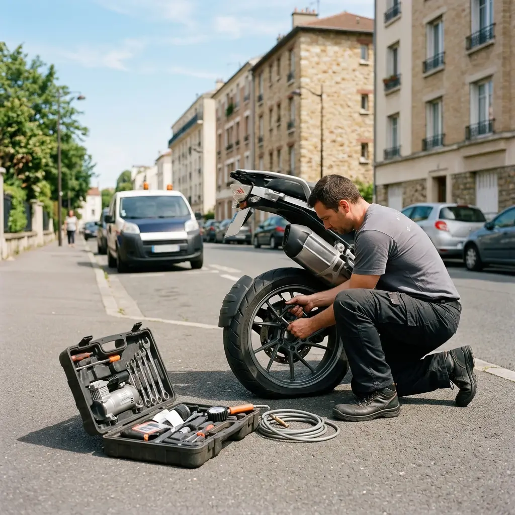Comment se déroule le dépannage moto à Montrouge ?