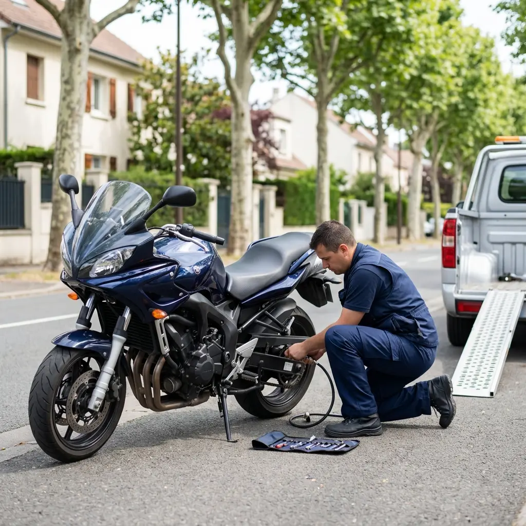 Besoin d'un dépannage moto rapide à Clamart ?
