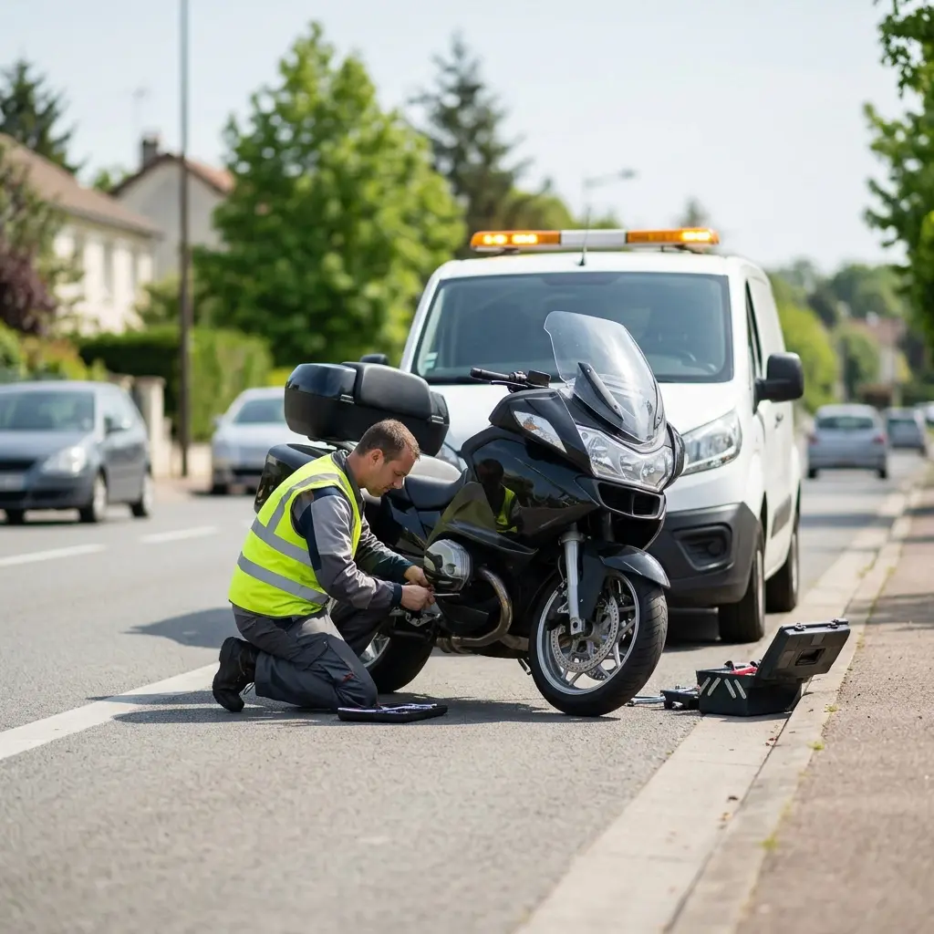 Comment réagir lors d'une panne de moto à Antony ?