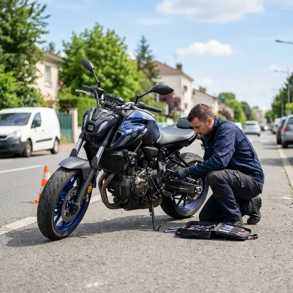 Un dépannage professionnel pour rouler l'esprit tranquille
