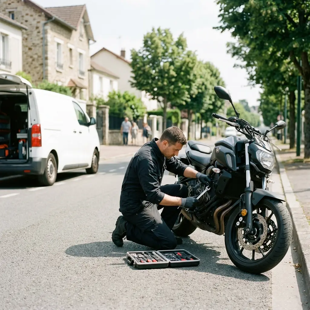 Besoin d'un dépannage moto rapide à Antony ?