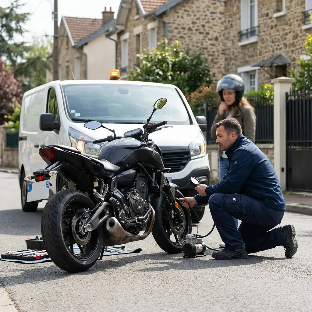 Besoin d'un dépannage moto rapide à Meudon ?