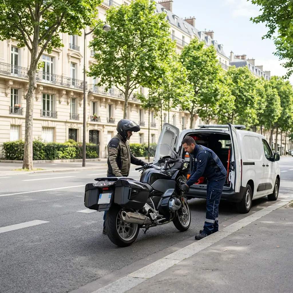 Les gestes essentiels en cas de panne de deux-roues