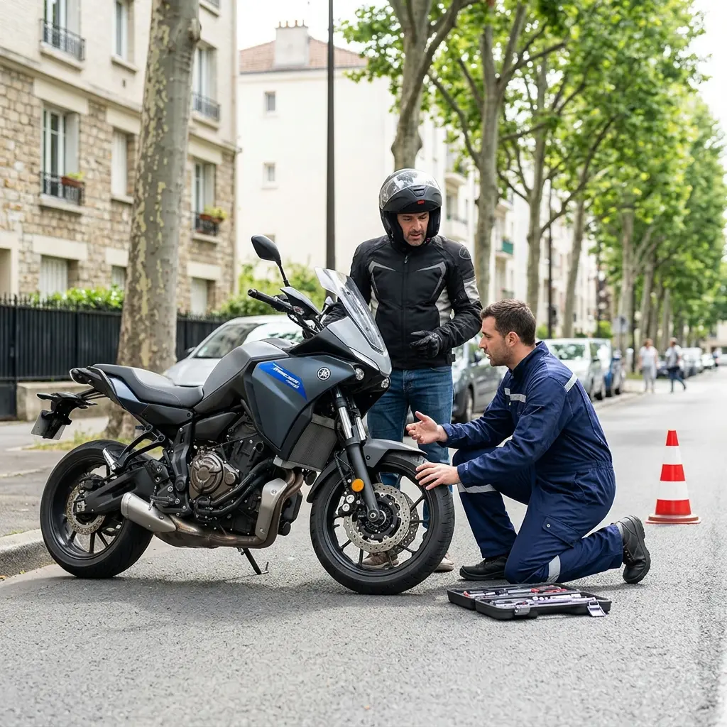Dépannage moto Saint-Cloud (92210)