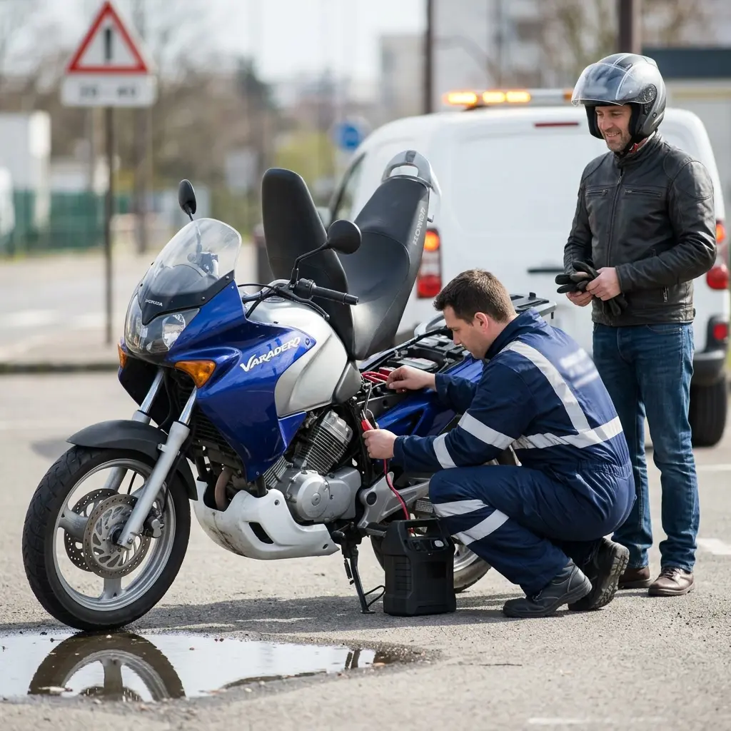 Les gestes essentiels en cas de panne de moto à Gennevilliers