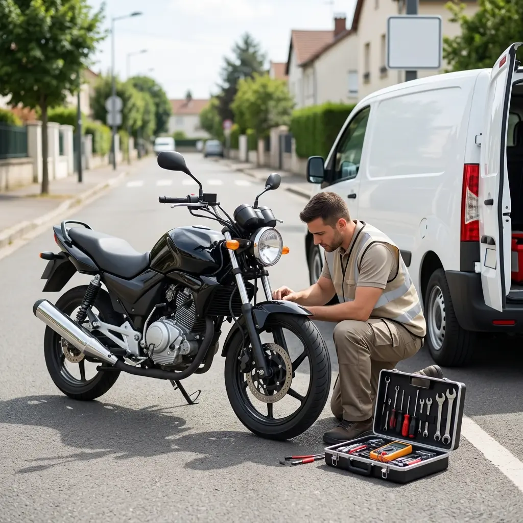 Dépannage moto Gennevilliers (92230)